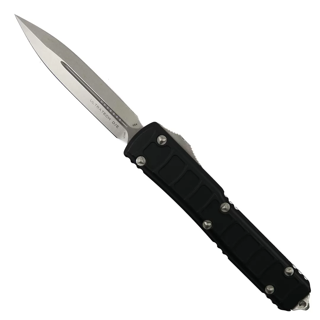 Microtech Signature Series Ultratech II OTF Knife, Stonewash Blade 3 Microtech Signature Series Ultratech II OTF Knife, Stonewash Blade