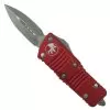 Microtech Red Mini Troodon CA Legal OTF Auto Knife, Apocalyptic Stonewash Blade -Knife Shop MT138 10APRD 1 17257.1668184675