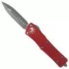 Microtech Red Troodon OTF Auto Knife, Apocalyptic Stonewash Blade -Knife Shop MT138 10APRDn 1 92775.1668191790