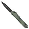 Microtech Signature Series Natural Jade UTX-70 OTF Auto Knife, Dual Edge Blade -Knife Shop MT147 1GTJGS 2 39916.1639676657