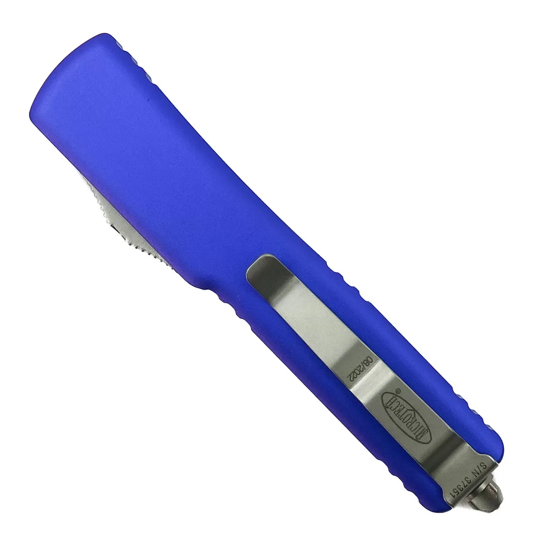 Microtech Purple UTX70 OTF Knife, Stonewash Plain Blade 4 Microtech Purple UTX70 OTF Knife, Stonewash Plain Blade - Image 2