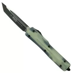 Microtech Signature Series Natural Jade UTX-70 Tanto OTF Auto Knife