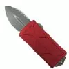 Microtech Red Exocet OTF Auto Knife, Apocalyptic Serrated Dagger Blade -Knife Shop MT157 12APRD 1 92697.1670370640