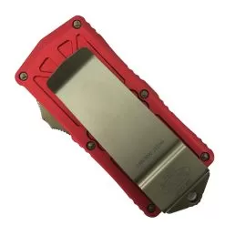 Microtech Red Exocet OTF Auto Knife, Bronze Stonewash Blade 5 Microtech Red Exocet OTF Auto Knife, Bronze Stonewash Blade -Knife Shop MT157 13RD 2 73937.1670365878