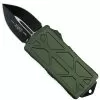 Microtech OD Green Exocet OTF Auto Knife, Black Blade -Knife Shop MT157 1OD 1 of 2 52269.1589397441