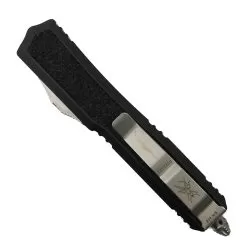 Microtech Signature Series Makora OTF Knife, Stonewash Dagger Blade -Knife Shop MT206 10S 1 39539.1648236712