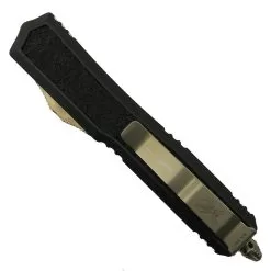 Microtech Signature Series Makora OTF Knife, Bronzed Stonewash Dagger Blade -Knife Shop MT206 13S 2 67908.1648236402