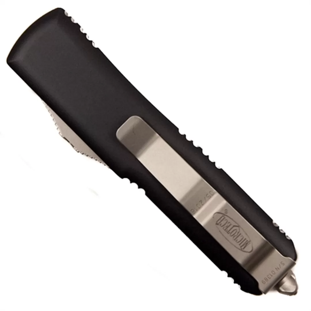 Microtech 232-10 Contoured UTX-85 D/E OTF Auto Knife, Stonewash Blade 4 Microtech 232-10 Contoured UTX-85 D/E OTF Auto Knife, Stonewash Blade - Image 2