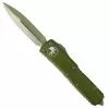Microtech OD Green UTX-85 OTF Auto Knife, Bronze Dagger Blade -Knife Shop MT232 13OD 1 40644.1676133629