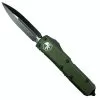Microtech 232-1OD OD Green Contoured UTX-85 D/E OTF Auto Knife, Black Blade -Knife Shop MT232 1OD 2 29817.1533222171