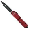 Microtech Red UTX-85 OTF Auto Knife, Full Serrated Black Dagger Blade 1 Microtech Red UTX-85 OTF Auto Knife, Full Serrated Black Dagger Blade -Knife Shop MT232 3RD 1 66605.1663606199