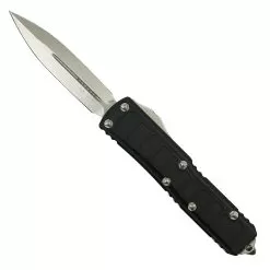 Microtech Signature Series UTX-85 OTF II Auto Knife, Stonewash Dagger