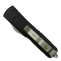 Microtech Signature Series UTX-85 OTF II Auto Knife, Stonewash Part Serrated Blade 5 Microtech Signature Series UTX-85 OTF II Auto Knife, Stonewash Part Serrated Blade -Knife Shop MT232ii 11S 1 49129.1643645306