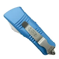 Microtech Turquoise Mini Troodon CA Legal OTF Auto Knife, Dagger Stonewash Blade 5 Microtech Turquoise Mini Troodon CA Legal OTF Auto Knife, Dagger Stonewash Blade -Knife Shop MT238 10TQ 2 05518.1666036409