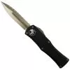 Microtech Hera OTF Knife, Bronzed Fully Serrated Dagger Blade 1 Microtech Hera OTF Knife, Bronzed Fully Serrated Dagger Blade -Knife Shop MT702 15 2 58775.1648743969