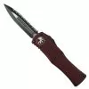 Microtech Merlot Hera OTF Knife, Black Serrated Dagger Blade -Knife Shop MT702 3MR 1 30727.1676130443