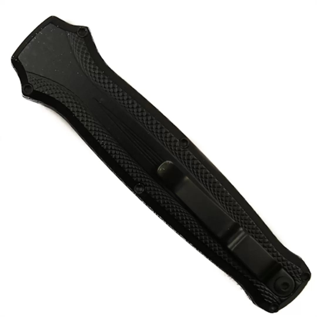 Piranha P-19BKT Rated-R OTF Auto Knife, 154CM Black Blade 4 Piranha P-19BKT Rated-R OTF Auto Knife, 154CM Black Blade - Image 2