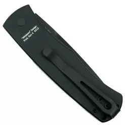 Pro-Tech Tuxedo "Whiskers" Bolster Release Auto Knife, 154CM DLC Black Blade 5 Pro-Tech Tuxedo "Whiskers" Bolster Release Auto Knife, 154CM DLC Black Blade -Knife Shop PTBR1.52sb 1 of 2 88648.1549643900