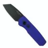 Pro-Tech Textured Purple Runt 5 Auto Knife, Reverse Tanto Black Magnacut Blade -Knife Shop PTR5406 Purple 1 36892.1675459360