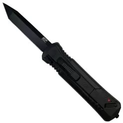 Smith & Wesson BlackOut Tanto OTF Spring Assist Knife, Black Blade [Exclusive]
