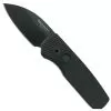 Pro-Tech Runt 5 Textured Black Aluminum Auto Knife, DLC Black Wharncliffe Blade -Knife Shop r5106runt5 2 32690.1658423016